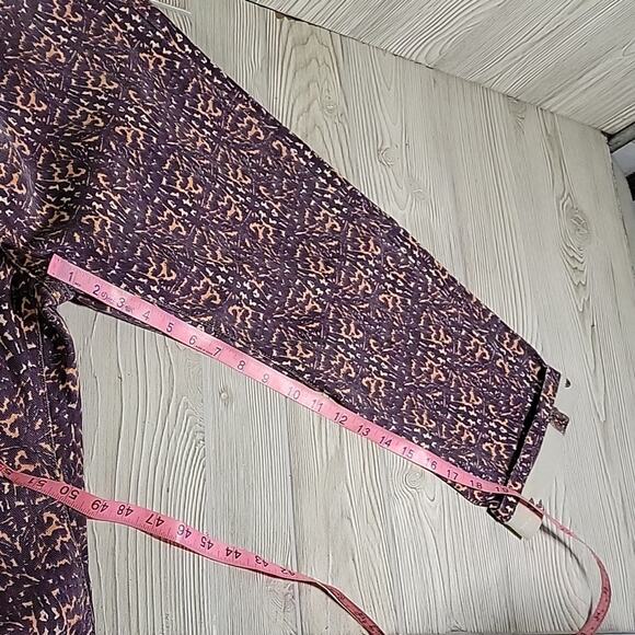 One Teaspoon Azteca Leopard Tapered Denim Jeans Womens Size 29 NWT - Picture 12 of 12